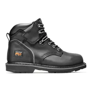 Timberland Pro Mens Pit Boss 6 Inch Electrical Steel Toe  Work/Duty - Black
