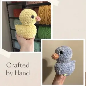 Handmade Crochet Rubber Duck Plushies Handmade Crochet Rubber Duck Plushies