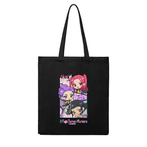 Yartab High Quality Canvas Handbag for Dating Parties Shopping Work School Women's Floral Print Twill Cotton Shoulder Tote Bag