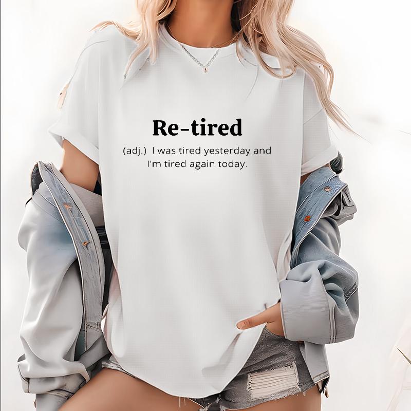 []Funny Retired Definition T-Shirt |   Sarcastic Retirement Tee for Men and Women |   Premium Quality for a Comfy Fit |   Perfect Gift for New Retirees!