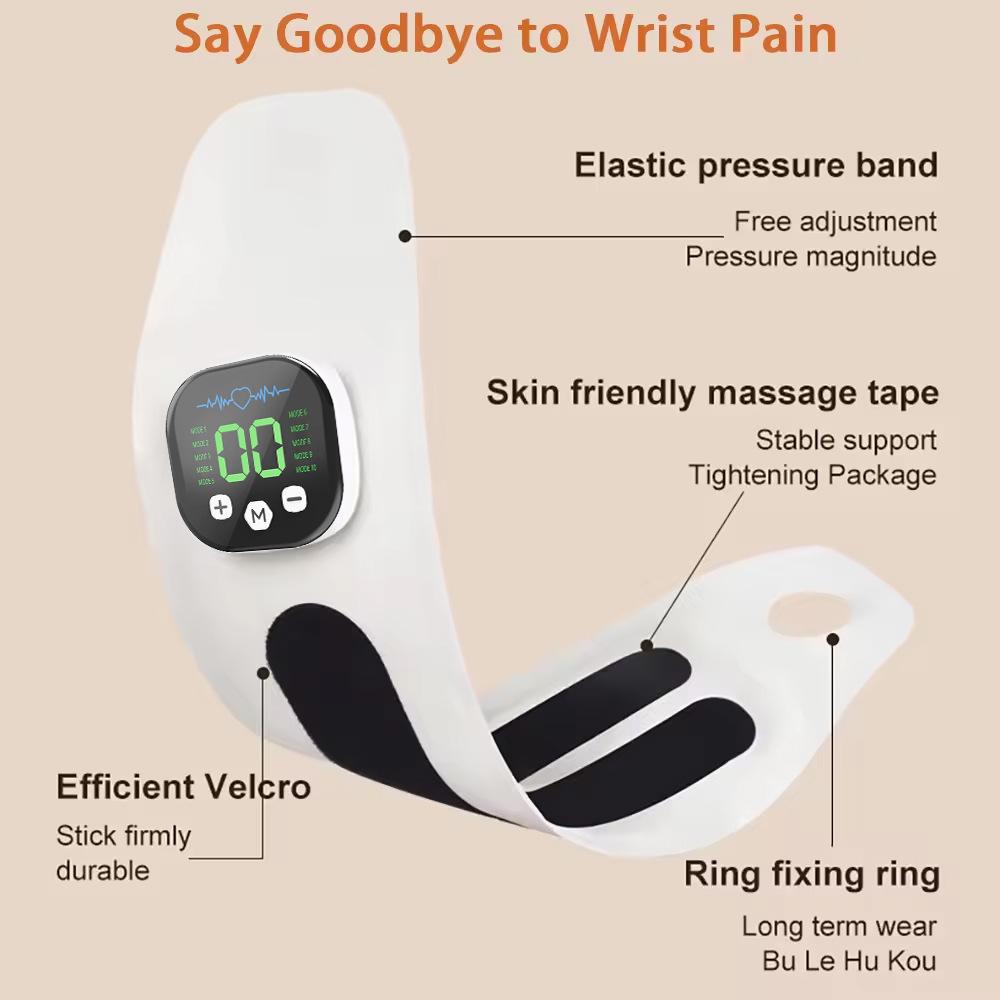 Hand Massager Wrist EMS Pulse Therapy Device for Carpal Tunnel & Arthritis Relief 10 Modes 29 Levels with Microcurrent for Hands & Wrist Portable Therapy Gift for Men Women Hand Massager Wrist EMS Pulse Therapy Device for Carpal Tunnel & Arthritis Relief 10 Modes 29 Levels with Microcurrent for Hands & Wrist Portable Therapy Gift for Men Women