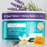 FORGE SKIN Tighten & Lift Beef Tallow Balm - Hydrating Moisturizer with Beeswax for Dry Skin & Skincare Nourishing Blend of Honey, Olive Oil & Vitamin E Smooth Firming Lotion Deep Moisturizing Body Butter Body Care Products Anti Aging Support