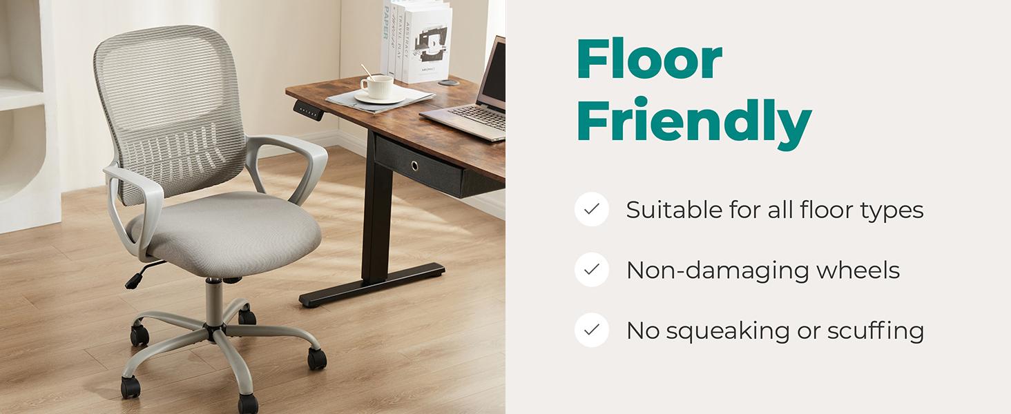 Drafting Chair,Standing Desk Chair with Thicker Seat,Ergonomic High Office Chair,Counter Height Office Chairs with Adjustable Foot-Ring