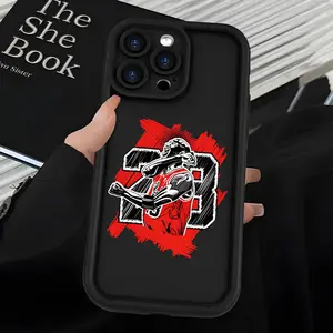 Compatible with iPhone 16 15 Pro Max Plus 14 13 12 11 X XR Creative Basketball Player No. 23 American Pattern Rugged Durable shockproof Anti-Scratch soft Silicone case