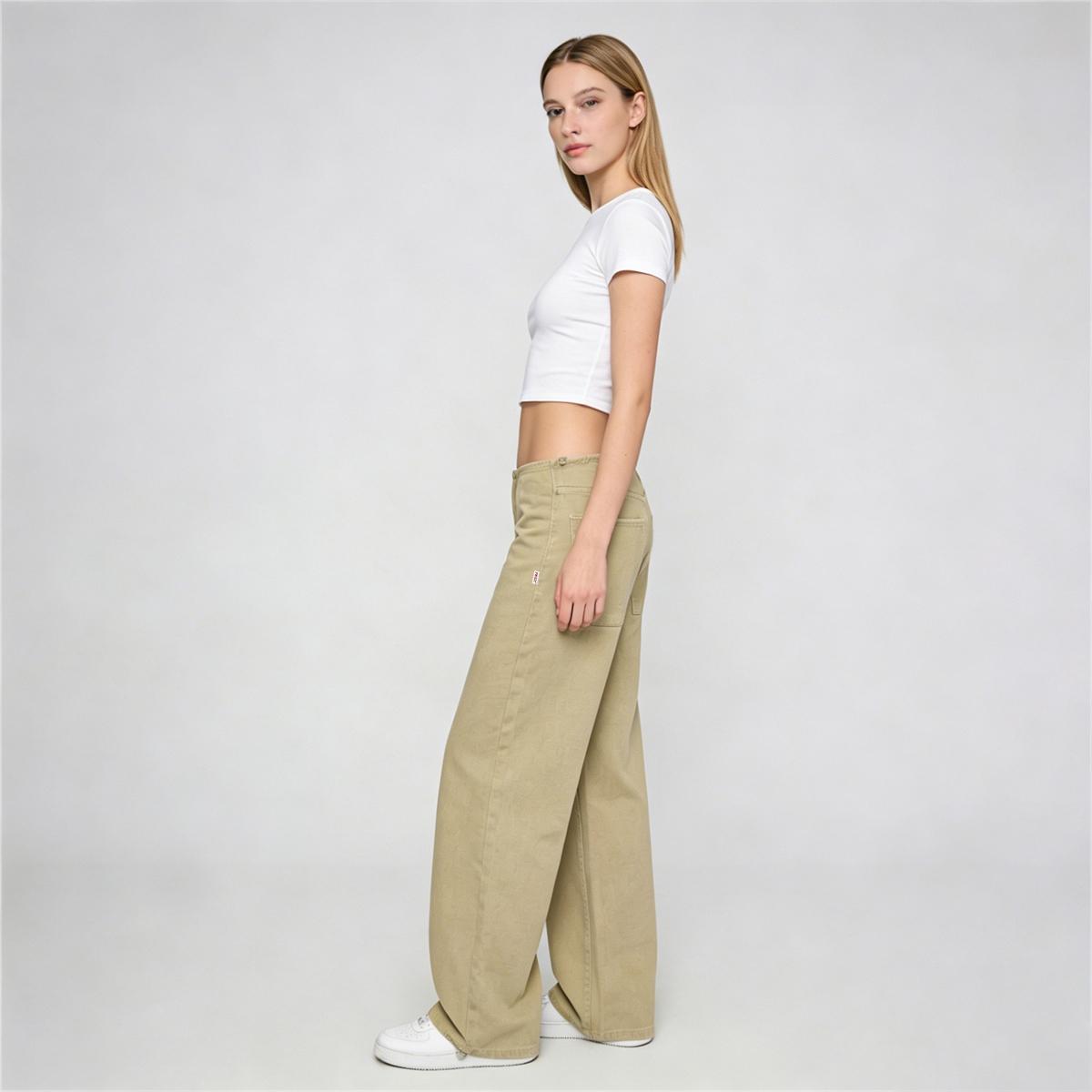 Pwest NYC Low-Rise Wide-Leg Jeans — Adjustable Drawstring Waistband/Hem, Relaxed Straight Cut, Decade Jeans, Super Low Rise, Soft Daily Wear-Spring Summer Bottom Trouser,back to school,back to school haul Pwest NYC Low-Rise Wide-Leg Jeans — Adjustable Drawstring Waistband/Hem, Relaxed Straight Cut, Decade Jeans, Super Low Rise, Soft Daily Wear-Spring Summer Bottom Trouser,back to school,back to school haul
