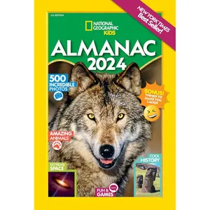 National Geographic Kids Almanac 2024 (US edition) Paperback – May 2, 2023