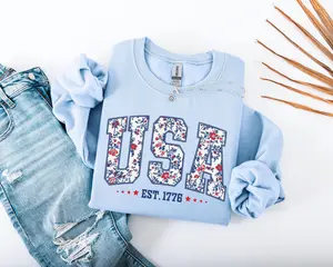 USA sweatshirt, Fourth of July sweatshirt, Fourth of july, 4th of july, USA unisex sweatshirt