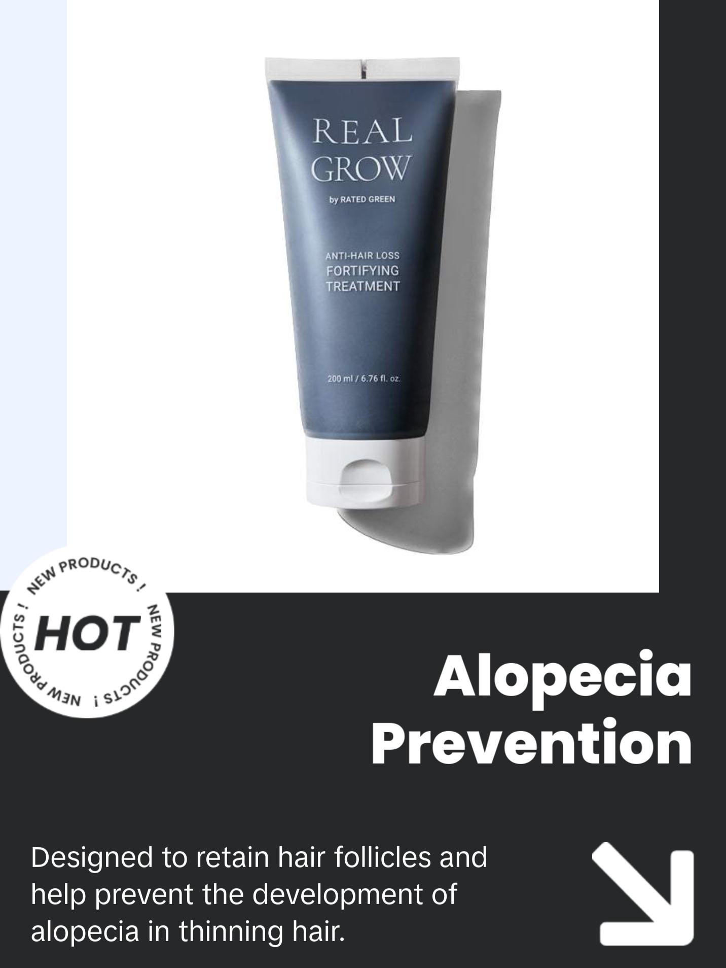 REAL GROW Anti-Hairloss Fortifying Treatment - 3-in-1 Shampoo, Conditioner, and Scalp Mask for Fine Hair Prone to Shedding with Organic Rosemary Oil