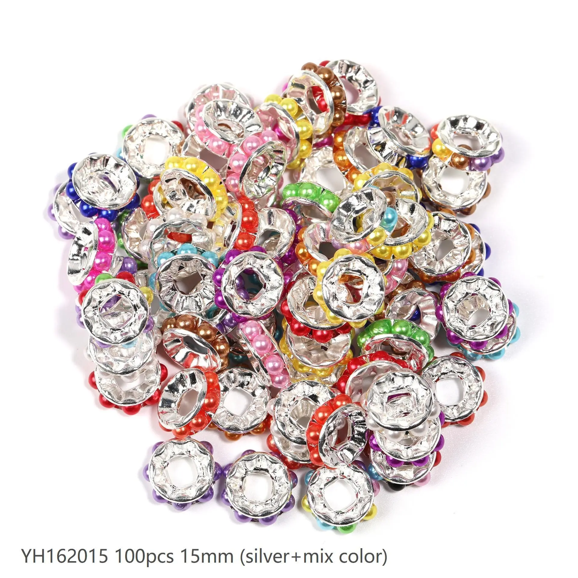 #139 (15mm 100pcs) Pearl ZY1800015