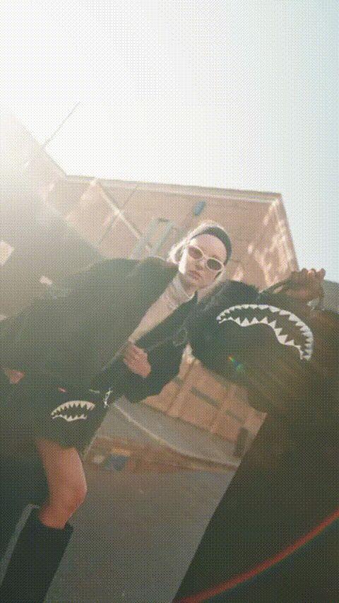 FURZILLA SHARK (NIGHT) BACKPACK