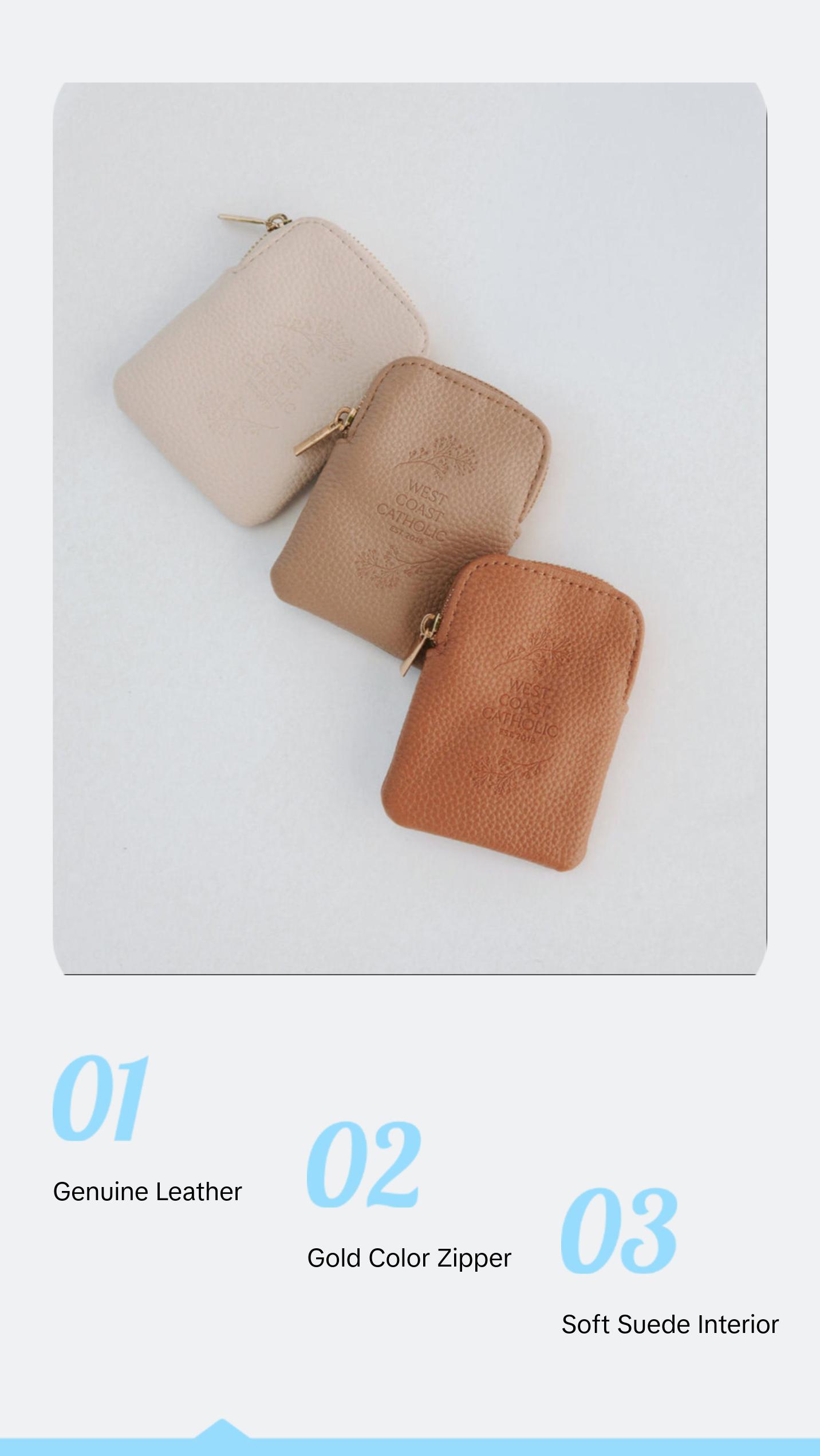 Leather Rosary Pouch