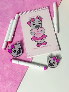 Lola and Friends  Big, Bold and Easy Be Mine Valentines Edition Top spiral