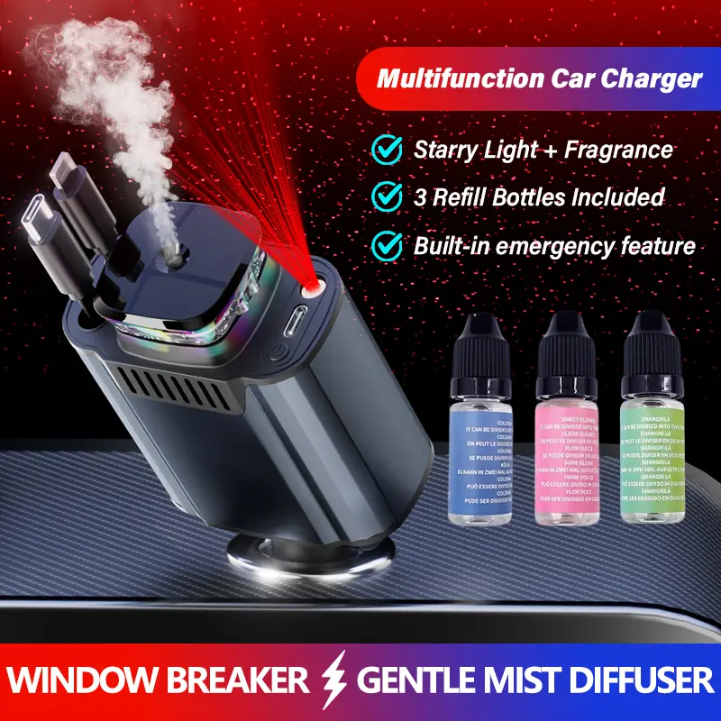 Starry Roof Car Device — Automatic Air Purifier & Smart Atmosphere Enhancer for Car Interior Starry Roof Car Device — Automatic Air Purifier & Smart Atmosphere Enhancer for Car Interior