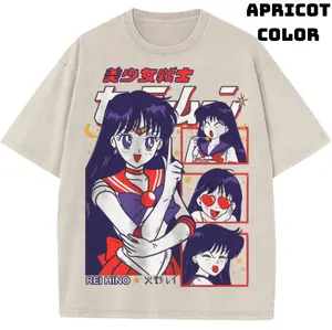 Rei Hino Shirt, Sailor Mars Shirt, Sailor Moon Shirt, Anime Shirt, Vintage T-Shirt, Good Graphic Tee, Unisex Cotton Trendy T-Shirt, Gift T-Shirt, Top Streetwear Menswear Womenswear