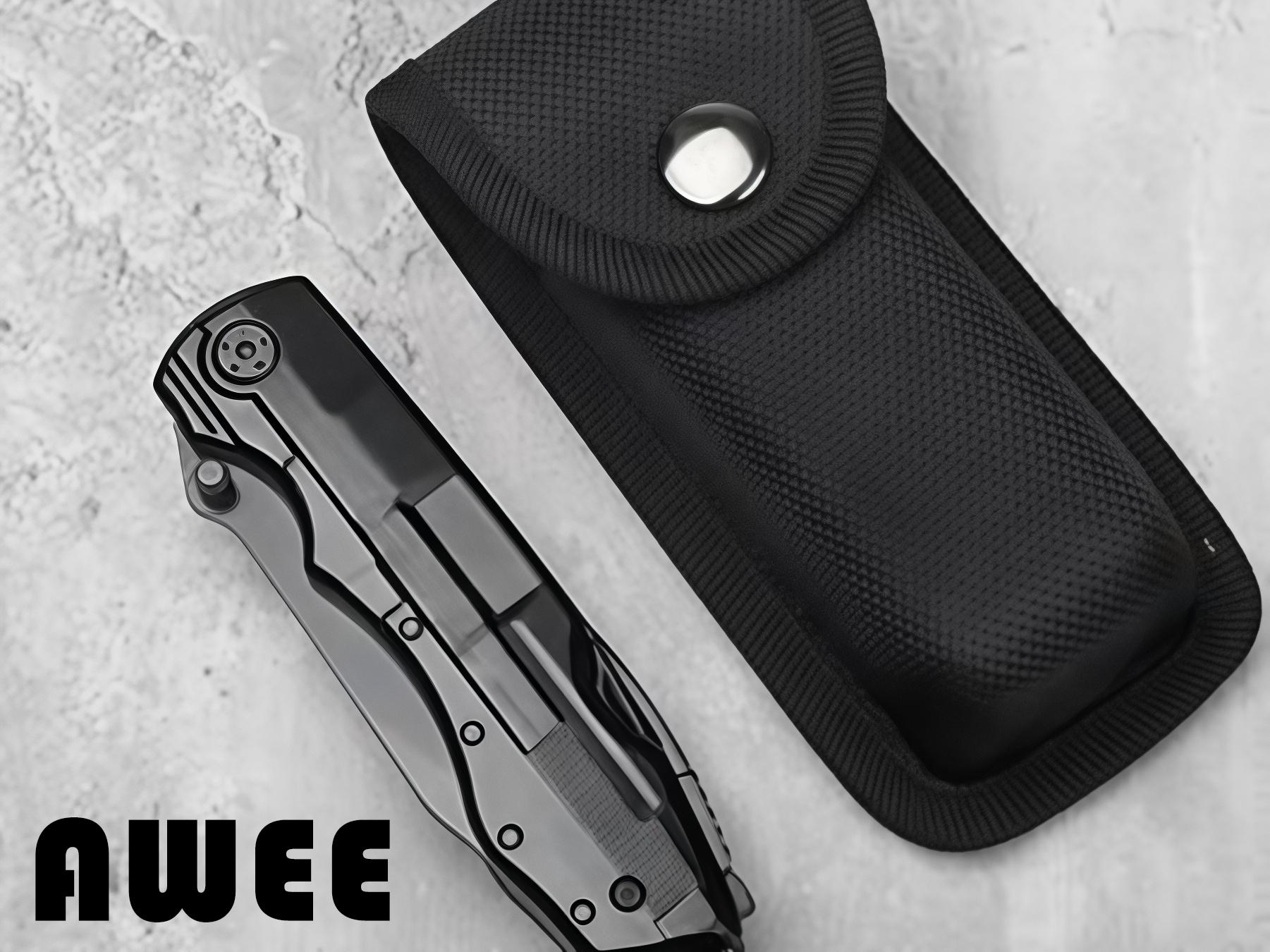 AWEE Gifts for Men,Multitool Pocket Knife with Blade,Stocking Stuffers for Men,Christmas Valentinens Day Fathers Day Birthday Gifts for Him Dad Husband,Camping,Emergency,Outdoor, knife pocket multitool Folding Stainless Steel