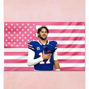 Tapestry J Allen Pink USA Flag Tapestry Aesthetic Room Decor – Aesthetic American Flag – Fan Wall Decor