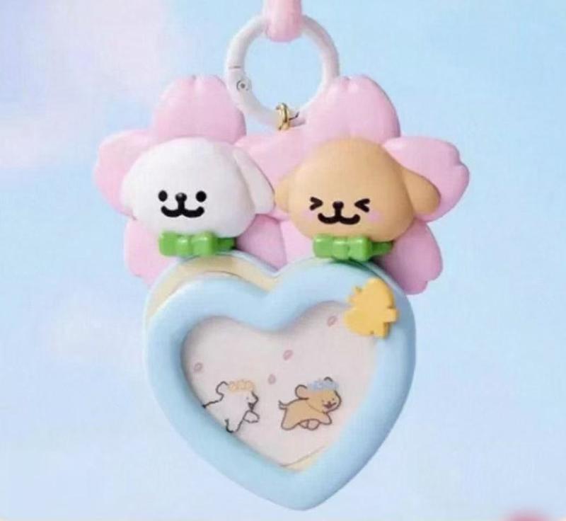 MINISO Maltese Car Freshener Series Blind Box - Cute Figurines Pendant Perfect Gifts for Girls Car Hanger with Fragrance Ideal Desk Decor Collectible Fresh & Garden Scents Vibes Valentine Gift for Girlfriends
