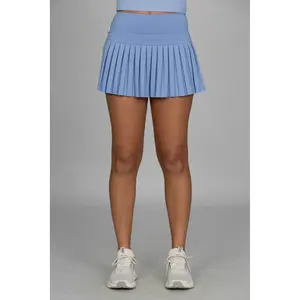 Periwinkle Pleated Tennis Skirt