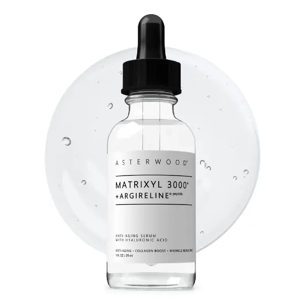 Dual Peptide Serum - Matrixyl 3000 + Argireline + Hyaluronic Acid - Matrixyl 3000 Peptide Lifting Serum, Anti-Aging, Wrinkle Reducing - 1 Fl Oz