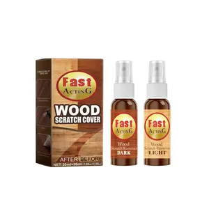 Wood Floor Scratch Repair Spray Furniture Surface Touch Up Paint Restorer Hardwood Laminate Scratch Remover Color Refinishing Renovation Coating