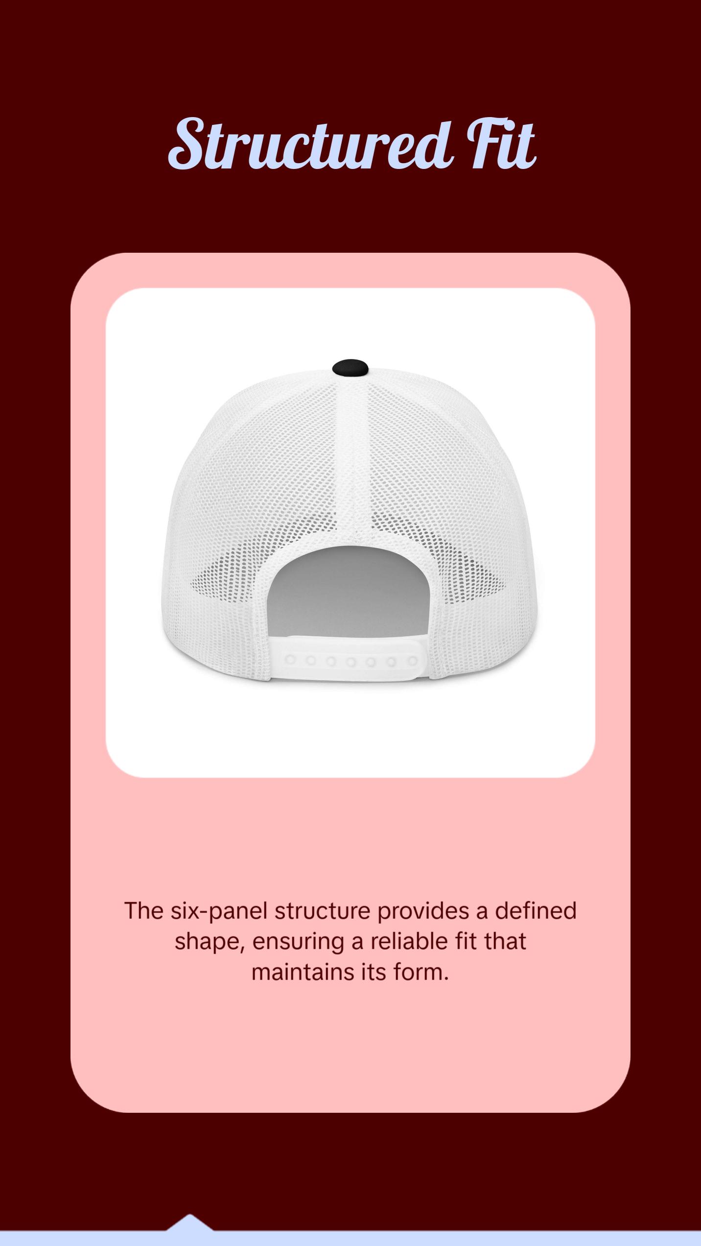 Believe - Performance Cap - Mesh Back