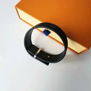 Designer High-end Luxury Men's and Women's Bracelet Fashion Unisex Jewelry Steel Titanium (Box Included)