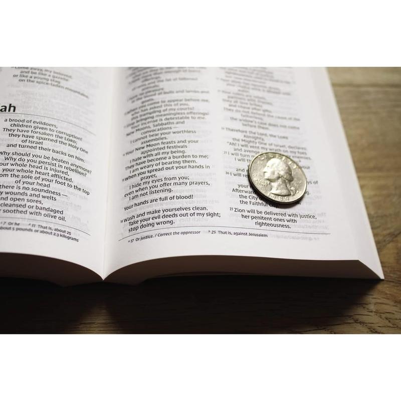 NIV, Holy Bible, Compact, Paperback, Burgundy, Comfort Print Paperback – July 19, 2022