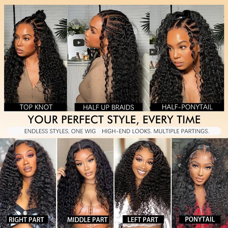 Bling Hair TikTokShopBlackFriday 180 Density Wear And Go Deep Wave Glueless Wig Human Hair 5x5 13x6 Hd Frontal Curly Lace Front Wigs On Clearance Sale For Women