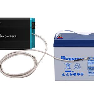 Renogy Battery Temperature Sensor for 12V 20A/40A/60A DC to DC on-board Battery Charger