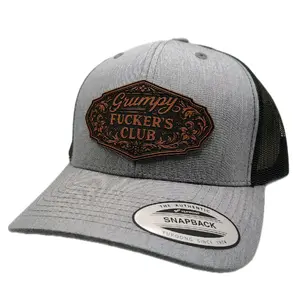 Grumpy Fuckers Club Trucker Patch Hat