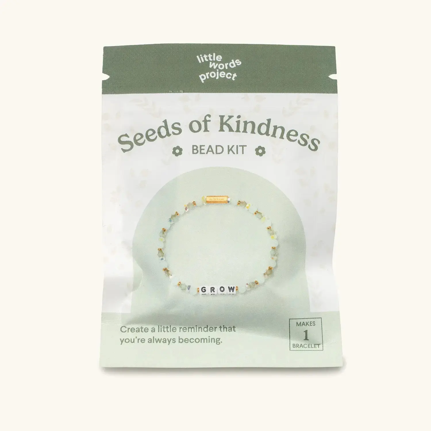 Little Words Project - Seeds of Kindness - DIY Bead Kits, Slow Summer, Seed Bead Bracelets - Bead Your Way to Happiness
