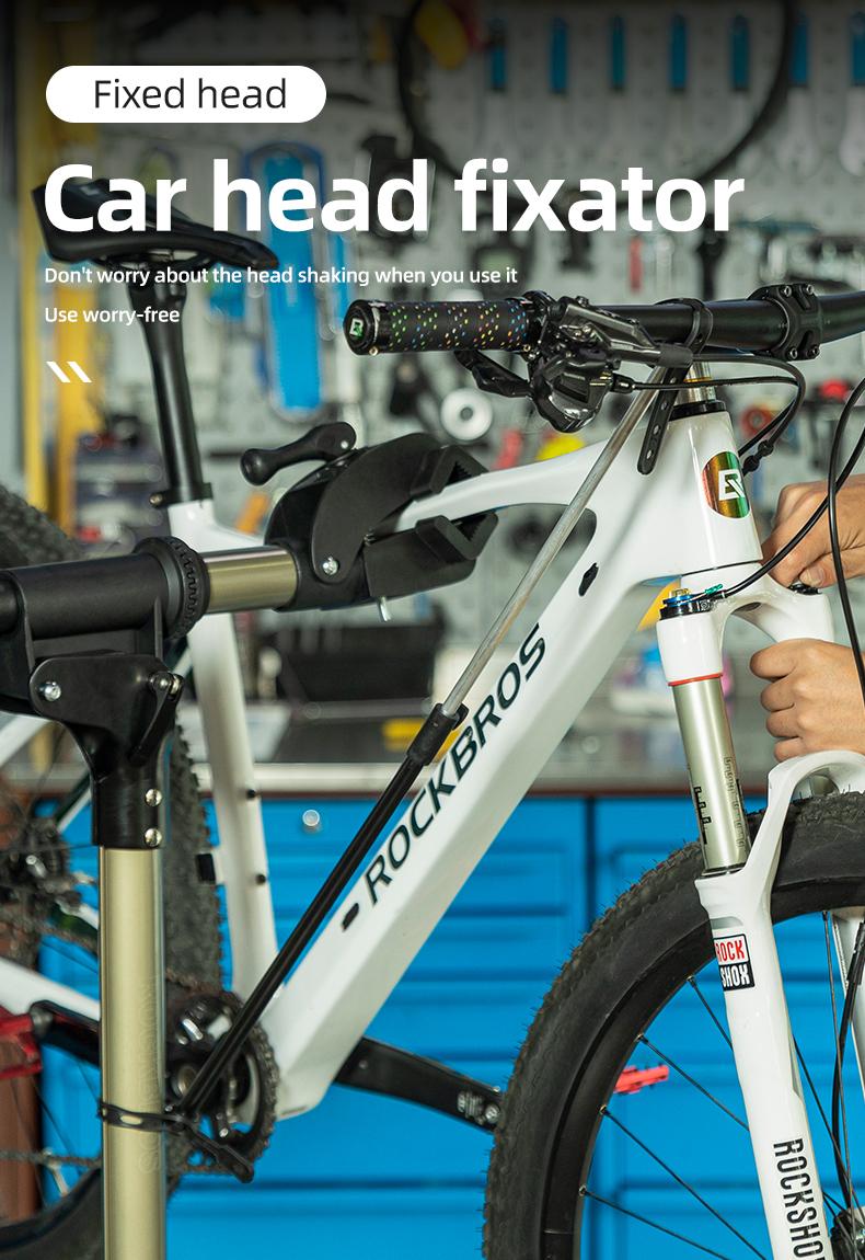 ROCKBROS Bike Repair Stand Max 65 lbs Home Bike Bicycle Stand for Mechanic Maintenance Rack Road Mountain Bikes Repair Stand