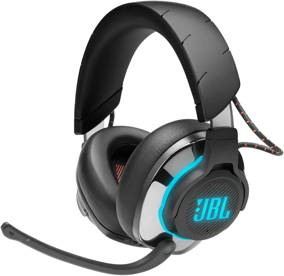 JBL Quantum 810 Wireless - Wireless over-ear performance gaming headset with Active Noise Cancelling and Bluetooth, up to 43 hours of battery life, Hi-Res 50mm drivers (Black)
