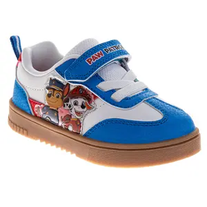 Nickelodeon Paw Patrol Design Comfort Sneakers Boys  Rescue Team Padded Insole Velcro Closure Durable Tread Everyday Play (Toddler / Little Kid)