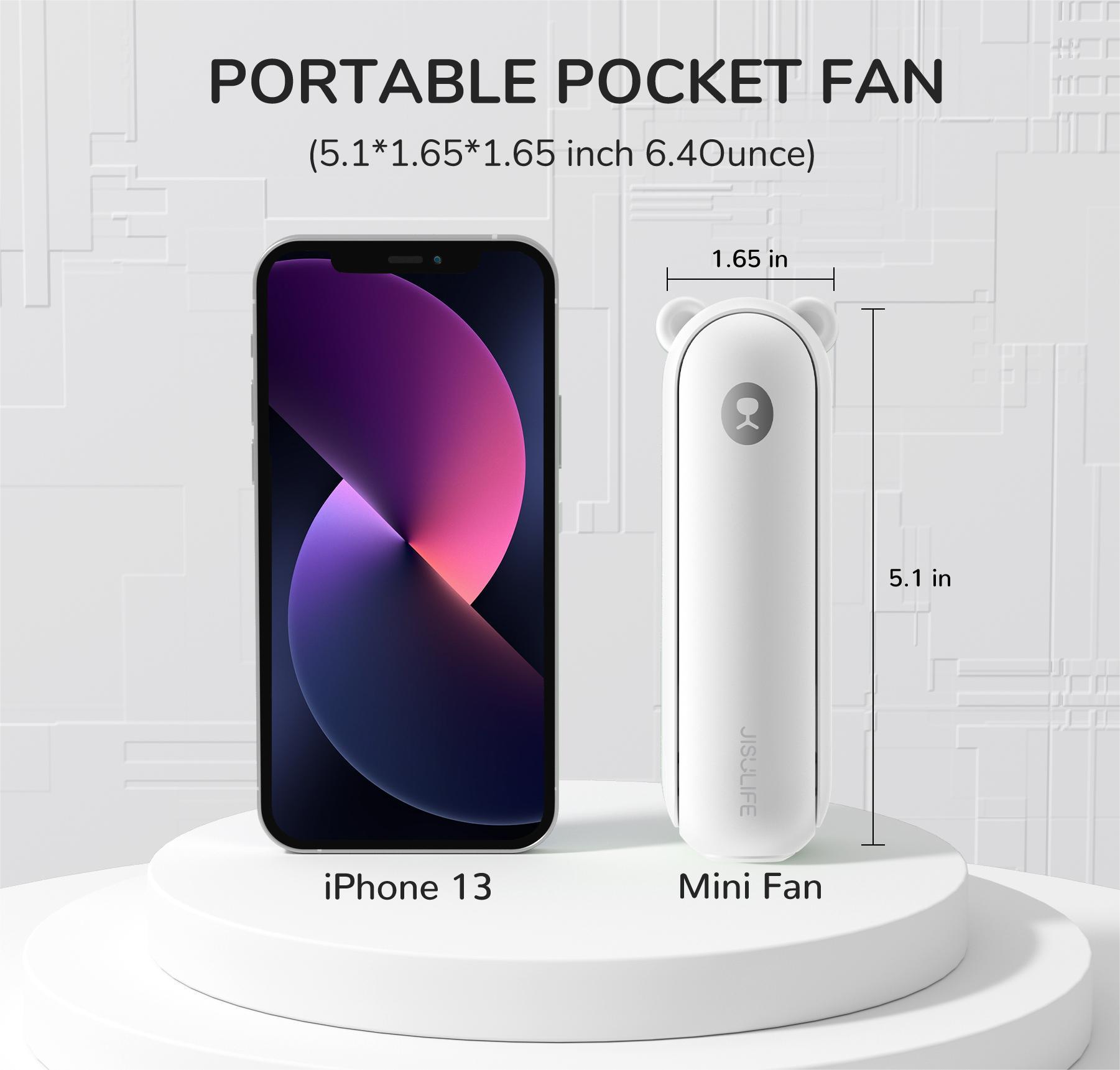 JISULIFE Handheld Fan with 4500 mAh Powerbank Max 46H Runtime, USB Powered Folding Personal Fan,3 Speeds,Gifts for Women Men Kids Gift for Festival JISULIFE Handheld Fan with 4500 mAh Powerbank Max 46H Runtime, USB Powered Folding Personal Fan,3 Speeds,Gifts for Women Men Kids Gift for Festival