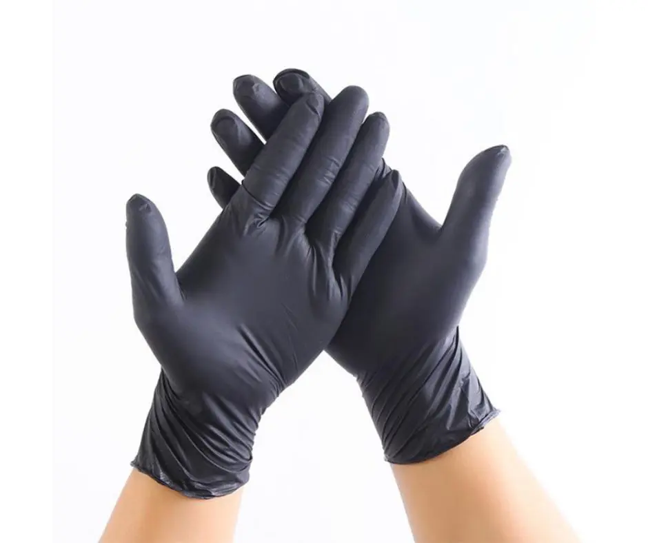Guantes de Nitrilo Extra Resistencia – Negro 1/100