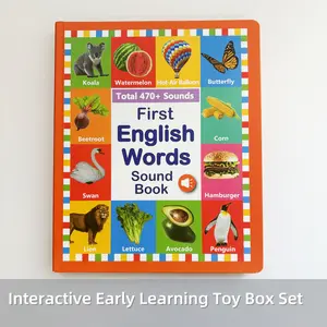 Educational Talking Sound Book with Piano Keys (Colorful Car Design) – 470+ Words, 21 Themes, 6 Songs | Interactive Press-to-Learn Learning Toy | Perfect Gift for Kids Ages 3–9