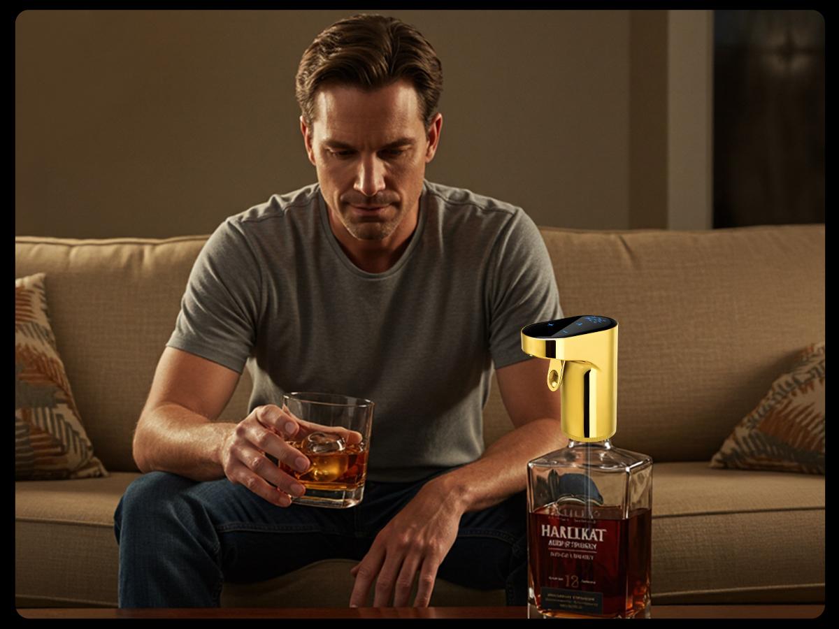 5-in-1 Electric Wine Decanter with Aerator,Digital Alcohol Bottle Dispenser Adjustable Dosing,Smart Whiskey Pourer, Liquor/Spirits Pump Automatic,Nice Gifts for Women Men Mom Dad Husband Boss (Gold) 5-in-1 Electric Wine Decanter with Aerator,Digital Alcohol Bottle Dispenser Adjustable Dosing,Smart Whiskey Pourer, Liquor/Spirits Pump Automatic,Nice Gifts for Women Men Mom Dad Husband Boss (Gold)