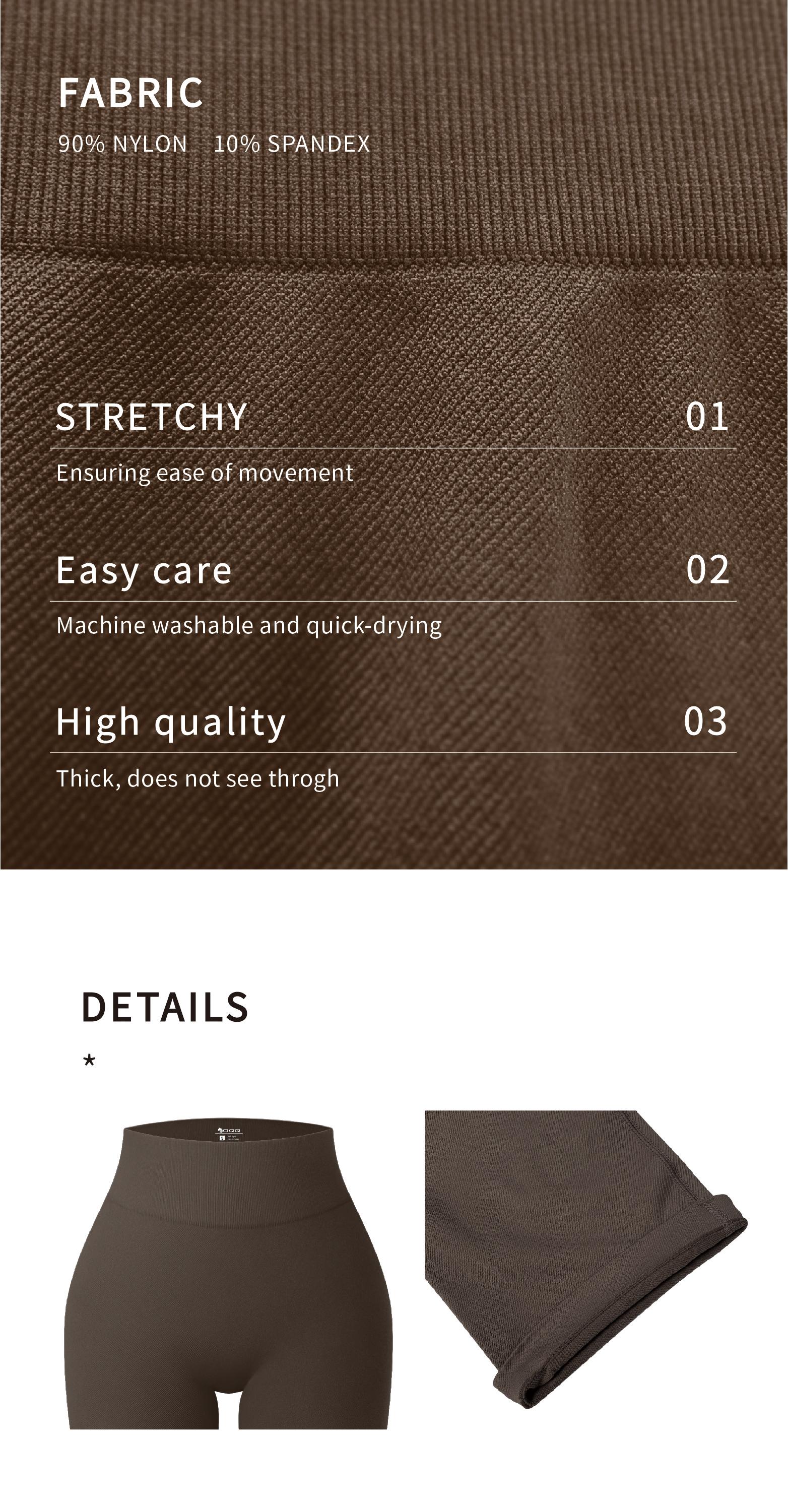 OQQ-Nine cents Women's 2 Piece Yoga Pants Ribbed Seamless Workout High Waist Athletic Straight Leg Leggings Breathable
