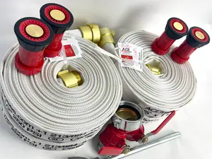 Fire Safe Home Pro Bundle – 4-Pack BMF Heavy Fire Hose + 3” Gas Pool Pump | 300 ft Coverage | Local Delivery & Installation Only