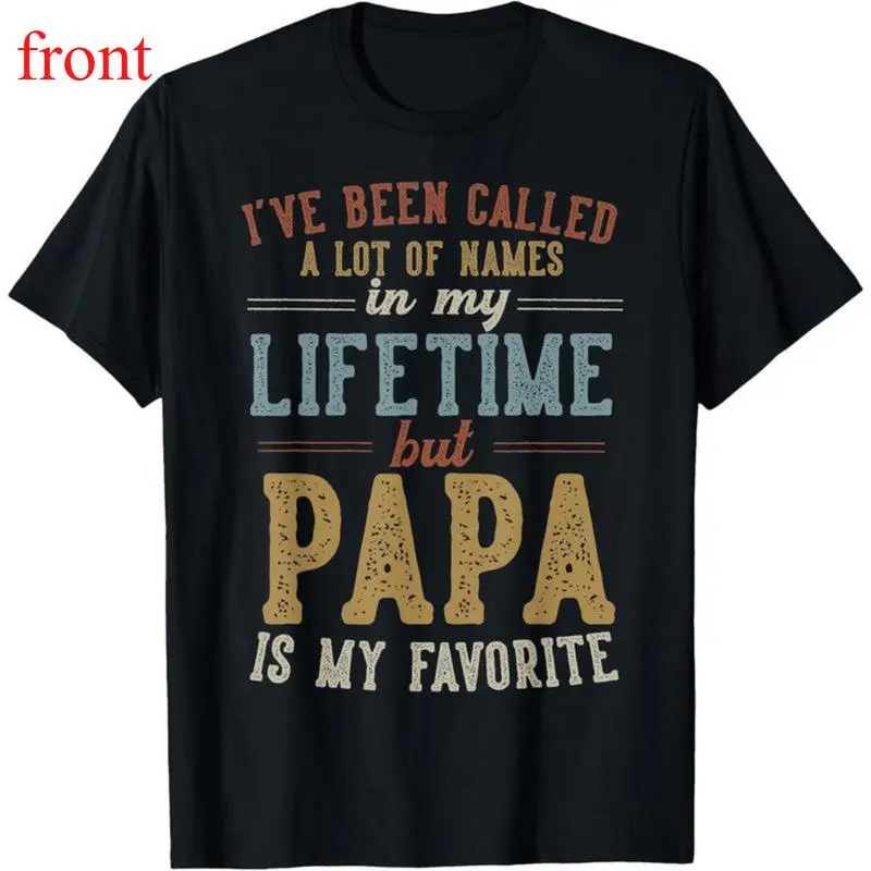 Papa Is My Favorite Name - Father's Day Papa T-Shirt