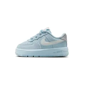 Toddler's Nike Force 1 Low LV8 1 Lace Lt Armory Blue/Pure Platinum (IO1970 400)