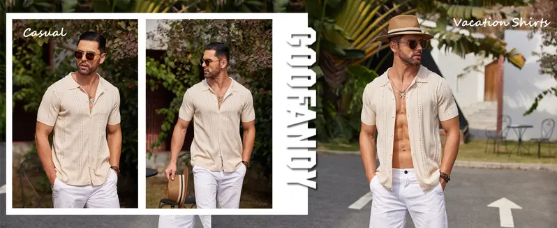 Men's Knit Shirt Fabric and Style