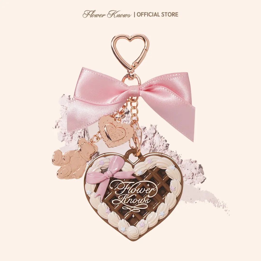 Flower Knows The Sweetie Bear Collection Mini Setting Powder, Oil-Control Baked Powder for a Soft-Focus Blur, Travel Size Face Makeup for All Skin Types, #tiktokshopbacktoschool, #sohochic