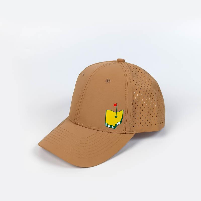 Men'S Quick-Dry Golf Cap with Perforated Mesh Back & Golf Swing Design - Breathable Trucker Hat, Lightweight All-Weather Golf Hat for Golfers, Casual Outfits - Available In, Navy, Olive, Brown, Green, Red, - Ideal Gift For Golf Enthusiasts，Unisex