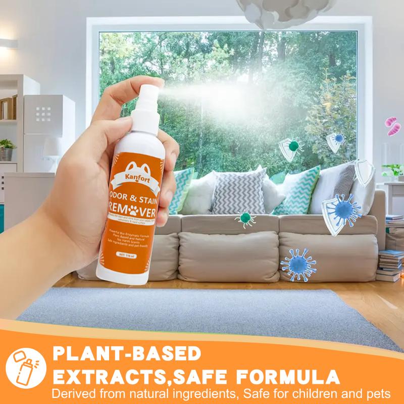 Stain Remove, Carpet Stain Remover with Deodorizer, Stain Remover for Clothes Laundry for Carpetfor Carpet, Rug, Linens, Furniture, Floors, Stain Treater Spray For Baby Clothes & Pets