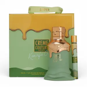 Emper Le Chameau Elite Creme Couture Kunafa Crush Women's Fragrance Set - 3.4 oz Eau de Parfum (EDP), 0.33 oz Roll-On