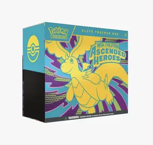 Pokemon Mega Evolution Ascended Heroes Elite Trainer Box ETB