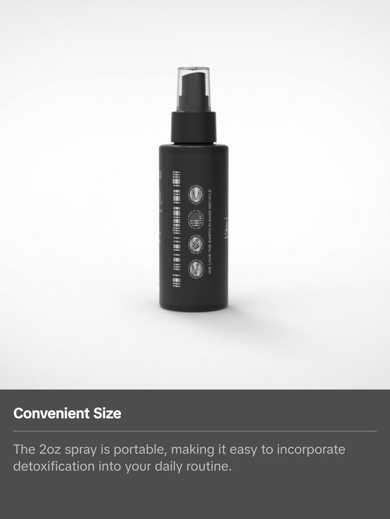 Detox | Silver & Zeolite Spray | 2oz