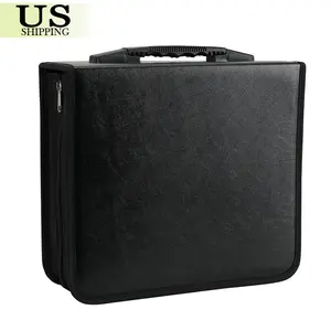400-Disc CD DVD Organizer Storage Case, Black Media Holder for Video, Music, and Data Discs, Compact & Durable for Easy Access and Protection Usb Charging Hdmi Output Hdmi Connector